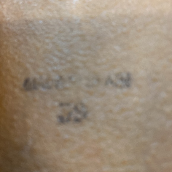 KMB Cutout Platform Oxfords in wh leather w/ a jute wrapped platform sole. 8.5 - Picture 6 of 6